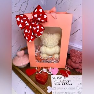 Valentine’s Teddy Bear Scented candle